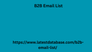 B2B Email List